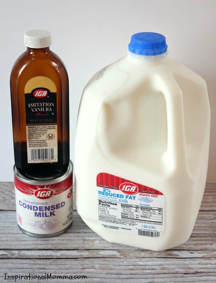With only 3 ingredients, this Homemade French Vanilla Creamer is just what your morning coffee is asking for! Simple and delicious!