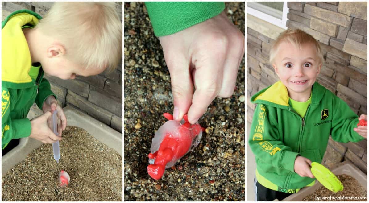 After starting their day with a nutritious breakfast, take your children on a Dinosaur Ice Egg Adventure today! Let their #StirImagination run wild!