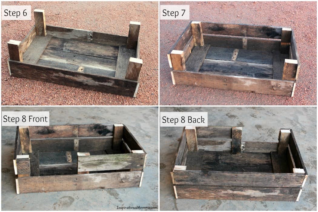 Spoil your fur-baby and create this DIY Pallet Cat Bed today! It is both simple and inexpensive. #YouGottaBeKittenMe
