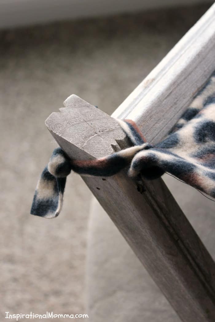 This easy-to-make and inexpensive DIY Pet Hammock is the perfect place for your fur-baby to relax. #NutrishCatCrafts #CollectiveBias