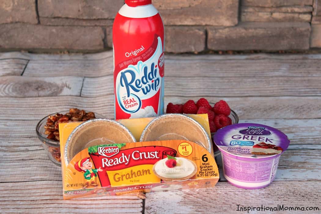Sweet, simple, and delicious, these Easy Fresh Fruit & Yogurt Mini Pies are packed with flavor and are sure to satisfied everyone's sweet tooth!