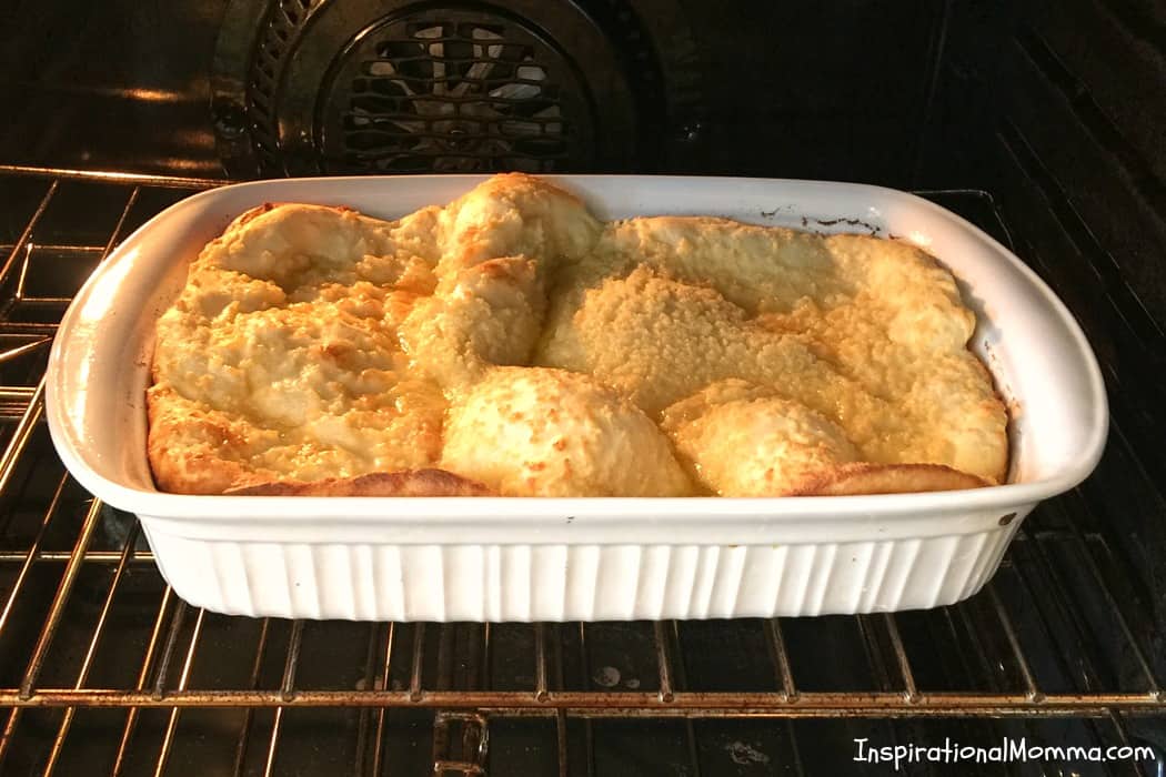 This delicious Puffy Oven Pancake can be served for breakfast, lunch, or dinner! It is sweet, fluffy, and oh so yummy!