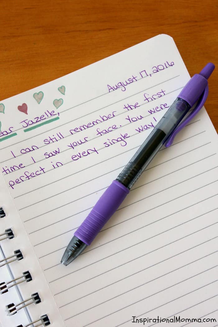 This Mommy & Me Journal is the perfect keepsake to create! You can document those awesome moments while staying connected with your ever-changing child!