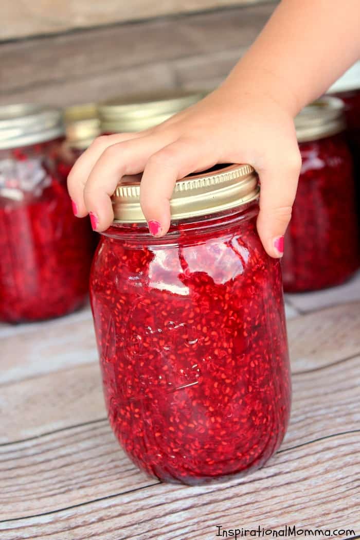 This Old-Fashioned Raspberry Freezer Jam will become a staple in your household! Sweet, delicious, and simple to make...even you can do it! 