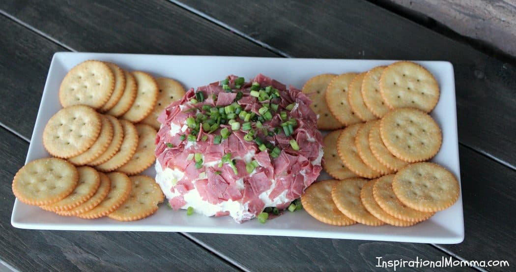 This 4-Ingredient Classic Cheese Ball is easy to make and even easier to enjoy! Your guests will immediately fall in love with this creamy appetizer!