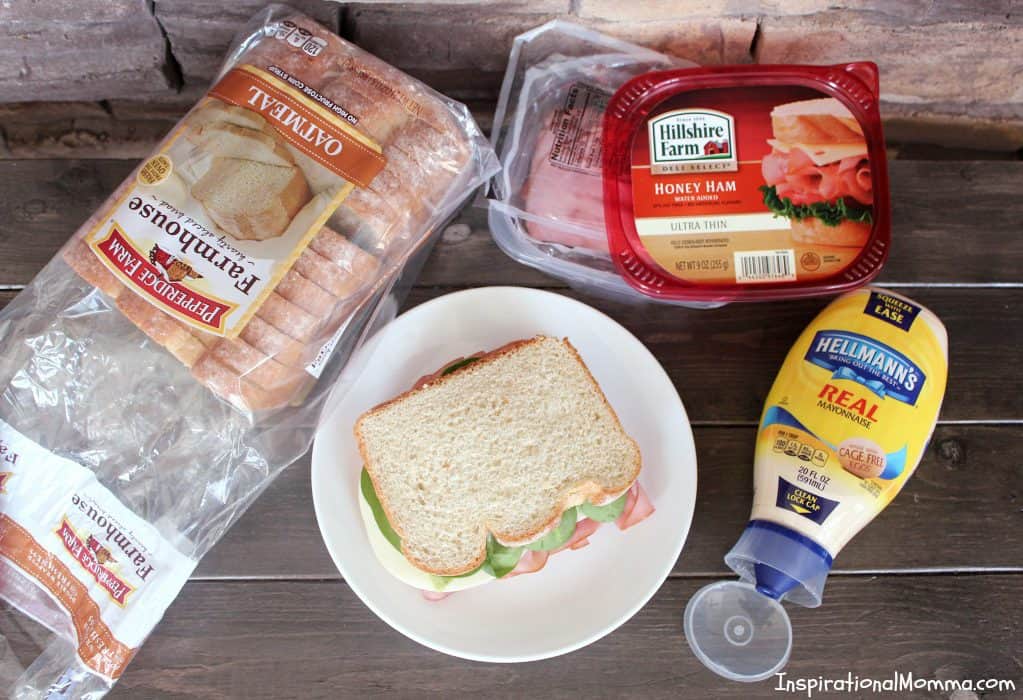 This Fresh Ham, Avocado & Spinach Sandwich is filled with amazing, crisp flavors! A delicious meal on-the-go that you will fall in love with!