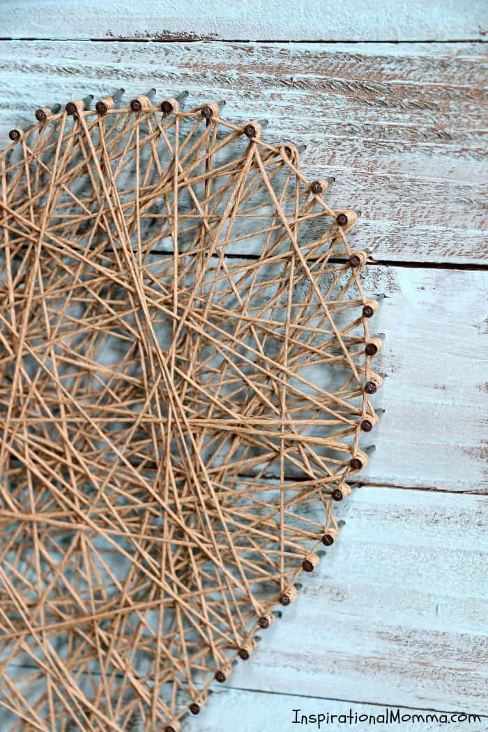 This DIY Heart String Art Sign is a simple project that anyone can do! It is also a perfect way to show someone just how much you care!