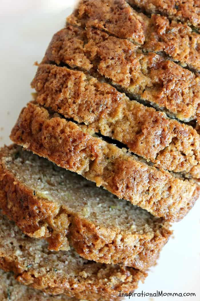 This Homemade Zucchini Bread is a family recipe that has been passed down for generations! Sweet, moist, and delicious, it will quickly become your favorite!