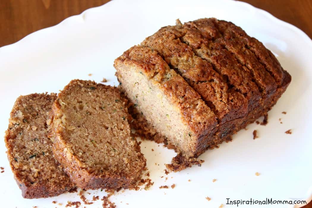 This Homemade Zucchini Bread is a family recipe that has been passed down for generations! Sweet, moist, and delicious, it will quickly become your favorite!