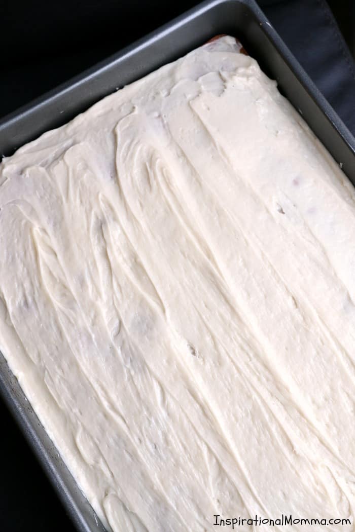 Easy & Delicious Pumpkin Bars are simple to make and even easier to enjoy! Moist bars covered in cream cheese frosting are perfect anytime of the year!