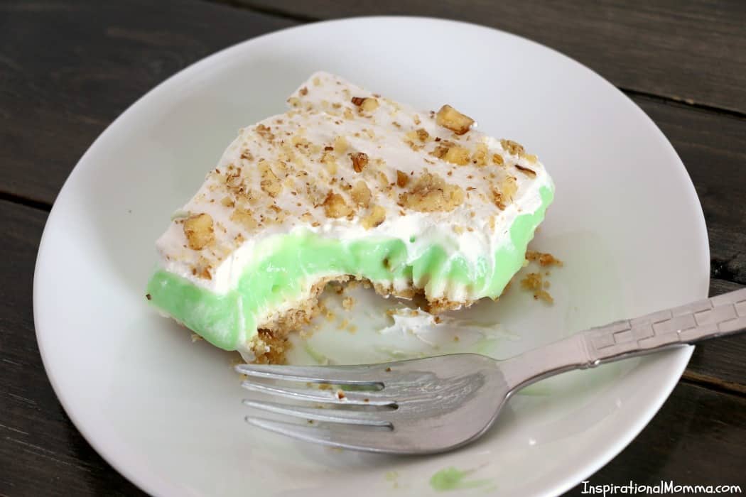 Pistachio Pudding Lush Dessert has a perfect crust topped with sweet, creamy, flavorful layers! It's perfect for your holiday gathering or just because!