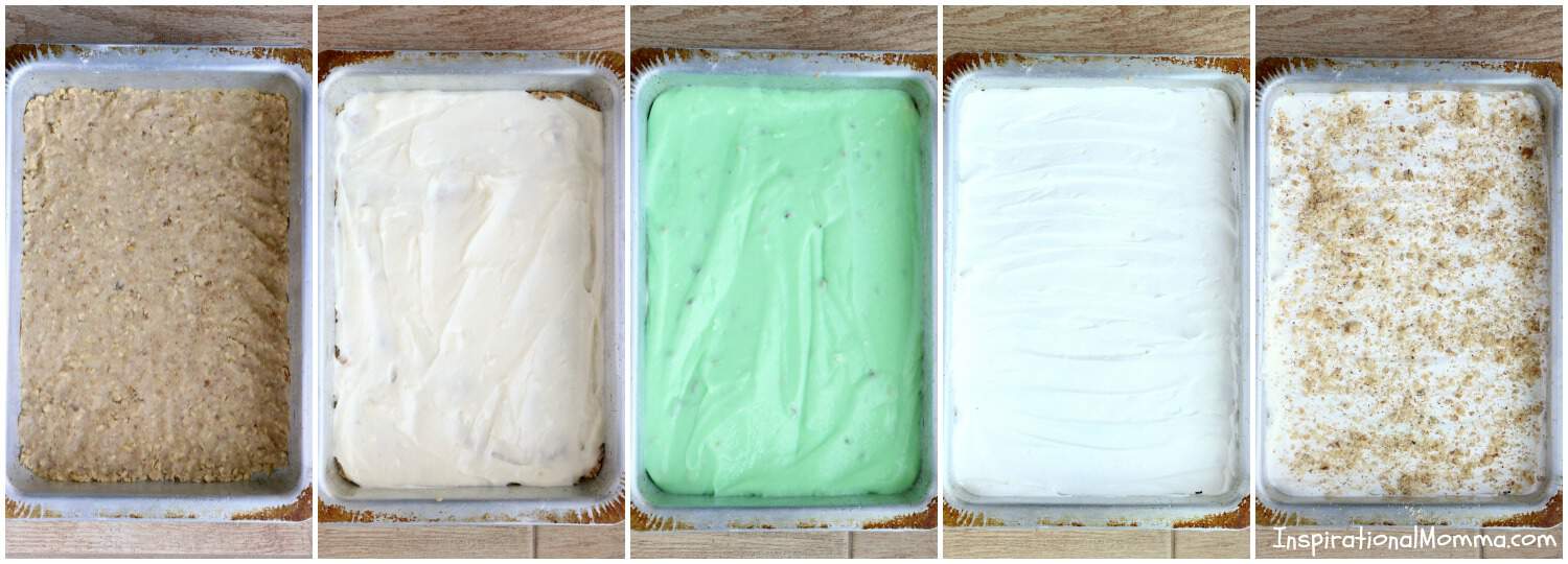 Pistachio Pudding Lush Dessert has a perfect crust topped with sweet, creamy, flavorful layers! It's perfect for your holiday gathering or just because!