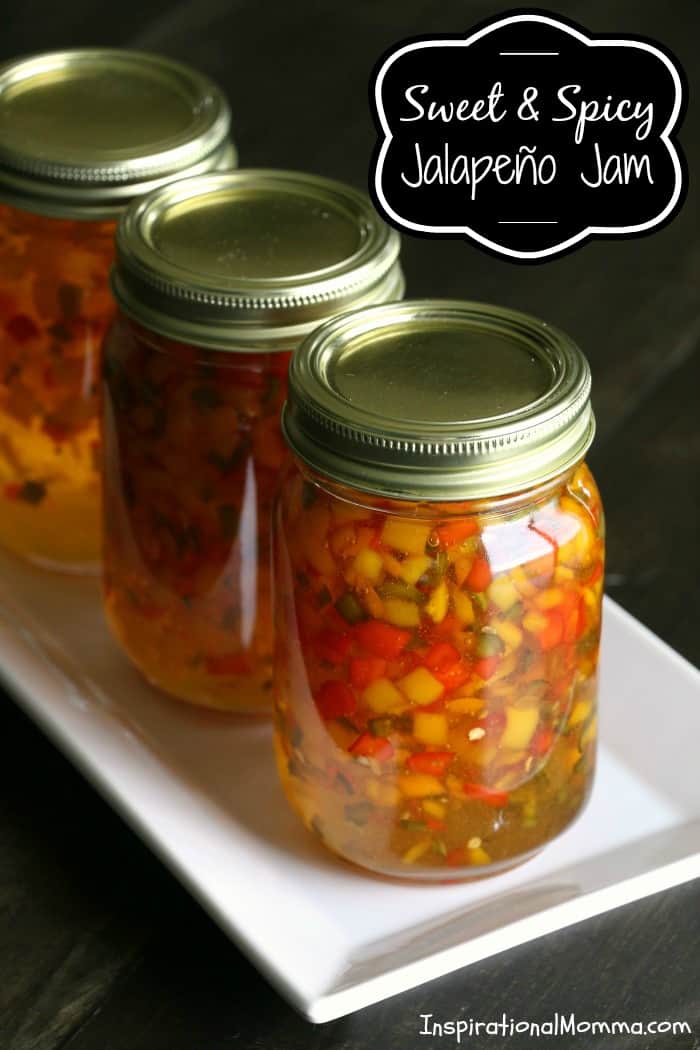 Sweet & Spicy Jalapeño Jam is the best of both worlds! Satisfy your sweet tooth and wild side at the same time. A simply recipe with a sophisticated taste!