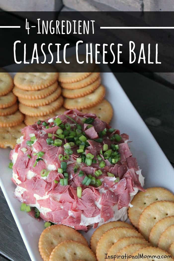 4-Ingredient Classic Cheese Ball