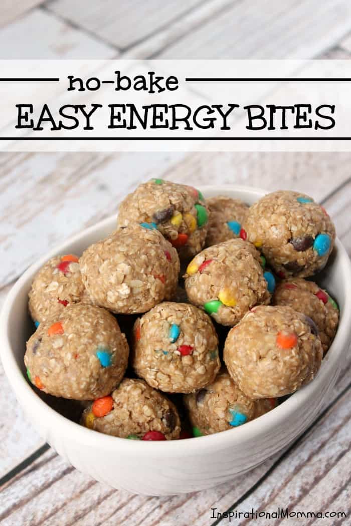 No-Bake Easy Energy Bites