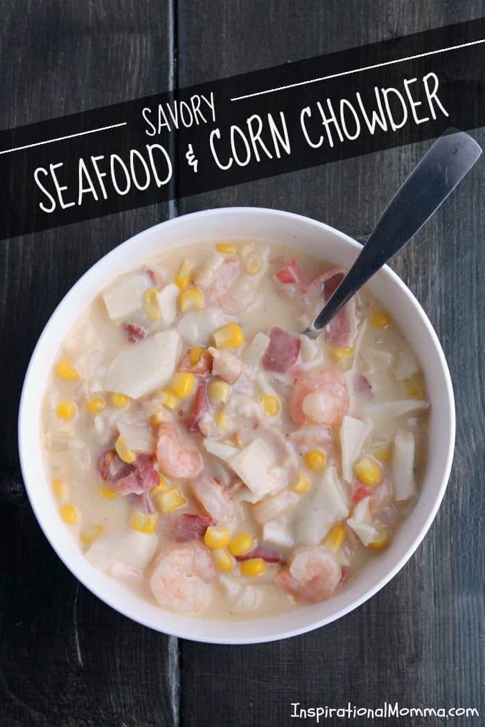 Savory Seafood & Corn Chowder